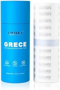 EMALLA GRACE Pansement Tatouage Waterproof 20cm x 10m Pansement Adhésif Bandage pour Soins Après-Tatouage