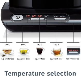 Bosch Styline Cordless Kettle – Black Electric Jug