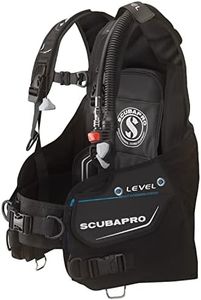 SCUBAPRO Level Super Cinch Front Adjustable Scuba Diving BCD with Balanced Power Inflator for Recreational Diving, X-Large