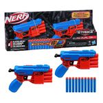 Nerf Alpha Strike Claw Dual QS-4 Blaster Set - Includes 2 Blasters and 10 Official Nerf Elite Darts - Each Blaster Fires 4 Darts in a Row