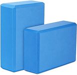 NETXE foam blocks,Non Toxic, yoga blocks set of 2, Non Slip Yoga Bricks Sports Fitness Workout Pilates Brick Brick for Home Gym Workout Exercise Tool Stretching aid for Body Fitness Exercise