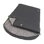 Outwell Campion Lux Double Sleeping Bag crem.L, Unisex Adult, Grey, One Size