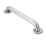 Moen R8918P Home Care 18-Inch Concealed Screw Bath Safety Bathroom Grab Bar, Peened