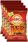 Mac's Red Hot Pork Skins, 5 OZ (Pack of 4)