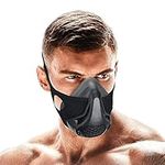 Hypoxic Breathing Resistance Mask for Running Fitness Training, Cardio Mask for Professionals - High Altitude Elevation Simulation Trainer (6 Altitude Levels) (small)