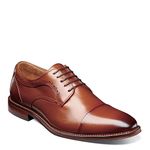 STACY ADAMS Men's, Maddox Cap Toe Oxford, Cognac, 11 Wide