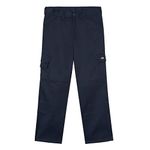 Dickies - Trousers for Men, Everyday Pants, Regular Fit, Navy Blue, 26W/32L