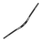 UPANBIKE φ31.8mm MTB Mountain Bike Bicycle Extra Long Handlebar 780mm Riser Bar(780mm,Black)