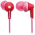 Panasonic Wired Earphones - Wired, Pink (RP-HJE125-P)