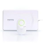 Nanny Bm-03 Medically Certified Baby Breathing Monitor, with Alarm, Night Light and Temperature Monitoring. Includes breathing monitor and sensor pad suitable for premature babies from 1 kg.