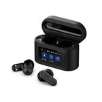 Philips TAT6000BK True Wireless Earbuds with Smart Charging Case, Noise Cancelling, 4 Mics, Dynamic Bass, 28H Playtime, Bluetooth 5.4, IPX5, Touch Controls, Voice Assistant - Black