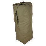 Rothco Heavyweight Top Load Canvas Duffle Bag, Olive Drab, 25" x 42"