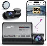 VIOFO 4K HDR Dash Cam Front and Rea