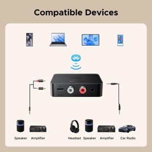 UGREEN Bluetooth 6.0 Audio Receiver – Wireless Adapter for Speakers
