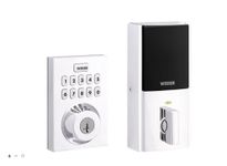 Weiser HomeConnect 620 Smart Deadbolt Lock, Polished Chrome, Z-Wave 700 Technology, SmartKey Re-Key, SmartThings Compatible