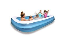 Bestway Yuxi Swimming Pool Inflatable Outdoor Bath Tub For Kids & Adults Spa Bath Tub 10 Feet With Air Pump