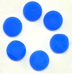 1 Set Analog Silicone Thumb Stick Grip Joystick Caps Cover for PS Vita PSVita PSV 1000 2000 (Blue)