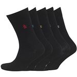 Original Penguin Mens 5 Pack Socks > UK 7-11 EU 41-46