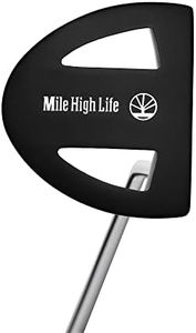 Mile High Life Men’s Golf Putter w Premium Grip | Right Handed Putters w Aim Line | Entry Level Golfer Putter | Value Alternative to Major Brands