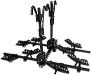 Swagman QUAD 2+2 Hitch Mount Bike Rack, Black