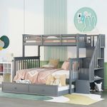 Harper & Bright Designs Twin Over F