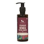 HUFT Oatmeal Itch Relief Shampoo for Dogs | Apple Cider Vinegar & Aloe Vera | Soothing & Hydrating Pet Shampoo for Labrador, Golden Retriever, Shih Tzu, Pomeranian & all breeds - 200ml