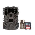Stealth Cam Browtine 14MP Trail Camera Bundle with 32GB Ultra SDHC UHS-I Memory Card and All-in-One High Speed USB 2.0 Card Reader (3 Items)