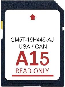 2024 A15 Navigation Car GPS SD Card GM5T-19H449-AJ Compatible with Lincoln&Ford Support USA/Canada New Maps