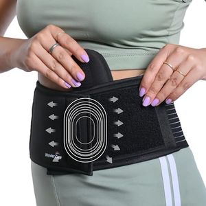 Wonder Care- Umbilical Hernia Support Belt Abdominal Binder for Belly Button Hernias or Navel Hernias, Hernia pain relief Brace-4xl