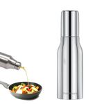 Frenchware Stainless Steel Oil Dispenser Pot, 700ml Capacity, Comes with Lid, Leakproof Anti-Drip Pourer, BPA-Free, Airtight, Easy to Clean, Oil & Vinegar Container, Eco-Friendly, Sturdy, Easy Grip