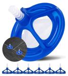 Deuvuo Tile Leveling System 2mm, 300 Pcs Revolutionary 2mm Tile Spacer Levelling System, 200 Screws & 100 Nuts, Tile Installation Tool for Stones and Floors