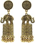 Elephant Indian Earrings, Vintage E