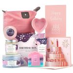 Birthday Pamper Gifts for Women Her, Unique Birthday Hampers for Women Happy Birthday Self Care Gifts Box for Her, Female Birthday Presents Birthday Basket Gifts Ideas for Women Best Friend, Sister