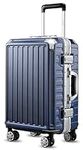 LUGGEX Carry On Luggage with Alumin