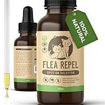 Flea Treatment for Cats | Works on Flea & Tick | All Natural Safe Formula & Easy To Apply | 50ml Spot On Application