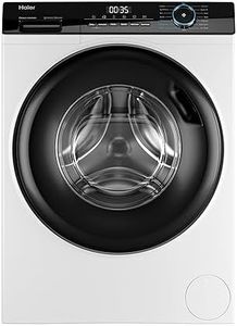 Haier I Pro Series 3 HW80-B14939 Freestanding Washing Machine, 8kg Load, 1400RPM, White [Energy Class A]