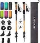 KINGGEAR Walking Sticks - Adjustabl