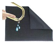 The Spit Catcher - For Brass/Wind Instruments, Ultra-Absorbent and Leakproof, Antimicrobial, Multi-layered Cloth/Pad to Empty Your Spit, Self-Packing… (Single)