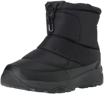 The North Face NF52273 Thermal Boots, Nuptse Booties, Waterproof VII Short, Unisex, TNF Black/TNF Black 2, 29.0 cm