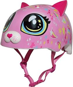 C-Preme Helmet - Raskullz Toddler Helmet (3+ Years) UNISIZE 48-52CM ASTRO CAT PINK