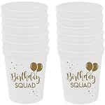 Birthday Squad Cups, Set of 12, 16o