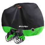 ZUAPEV Bike Cover for 2-3 Bikes Outside Storage, Waterproof Bicycle Cover Outdoor Indoor Heavy Duty 210D, Cycle Cover Rain Dust Sun Protection Extra Large for Multiple Mountain/Road/Adult/E Bikes