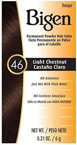 Bigen Powder Hair Color #46 Light Chestnut .21 oz. (Case of 6)
