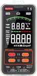 T5 6000 Counts True RMS Multimeter Digital Universal Tester 3.8-inch Large LCD Display Multi-Tester 600V Voltmeter 10A Ammeter AC/DC Voltage & Current Resistance tance Temperature Diode