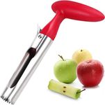 Apple Corer Remover for Apple, Pear, Bell Pepper, Coconut, Pineapple, Easy to Use Durable Portable Stainless Steel Apple Corer