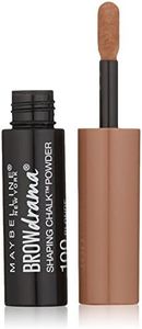 Maybelline New York Brow Drama Shaping Chalk Powder, Blonde, 0.035 Oz