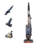 Shark Corded Upright Vacuum Cleaner, 0.83L with Anti Hair Wrap Technology & DuoClean, Pet Model, Powered Lift-Away, LED Headlights, Anti-Allergen, 8m Cord, 750W, 4 Attachments, Black/Copper NZ801UKTBK