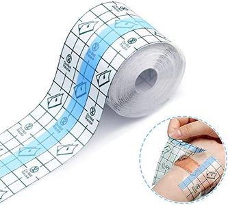 Transparent Pansement Bandage Médical,Imperméable, Adhésif Film, Extensible, pour Tatouages, Plaie, Fixer Plaster Stretch Fixation