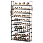 VTRIN 10 Tiers Shoe Rack Tall Large