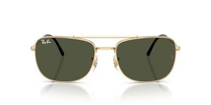 RAY-BAN Unisex UV Protected Green Lens Rectangle Sunglasses - 0RB3755001/3159